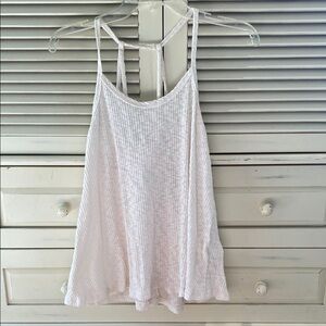 White Strappy Women's Top